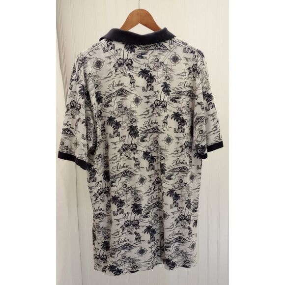 Big Dogs  VTG 90s, Hawaiian Polo size XL - Picture 3 of 5